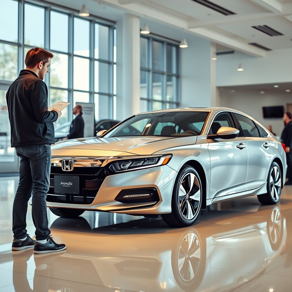 ตรวจสอบราคา Accord ที่ดีลเลอร์